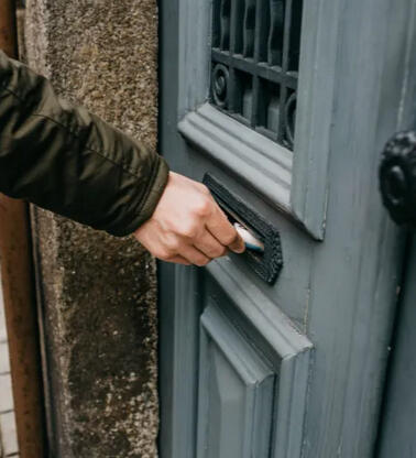 Posting Leaflets